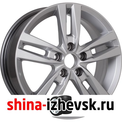 Колесный диск КиК Rassvet-оригинал 6.5xR16 5×100 ET48 DIA56.1 насыщенный темно-серебристый цвет в Ижевске